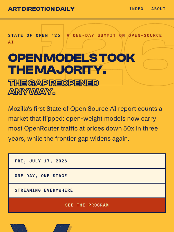 Issue 071 — Open models took the majority. The gap reopened anyway.