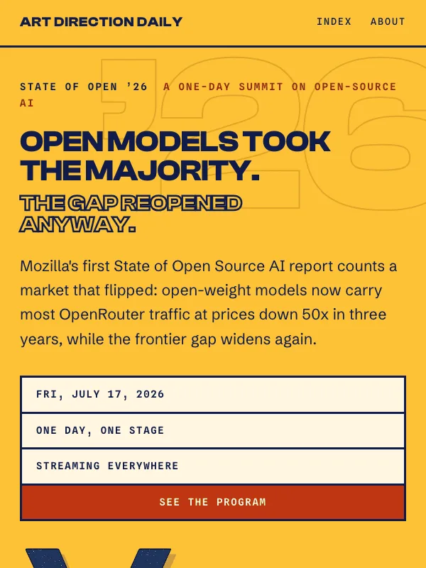 Issue 071 — Open models took the majority. The gap reopened anyway.
