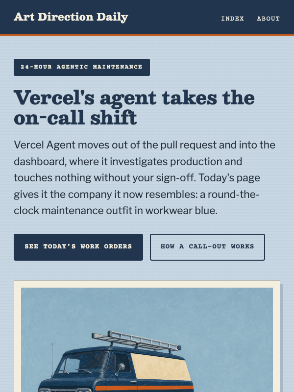 Issue 076 — Vercel's agent takes the on-call shift